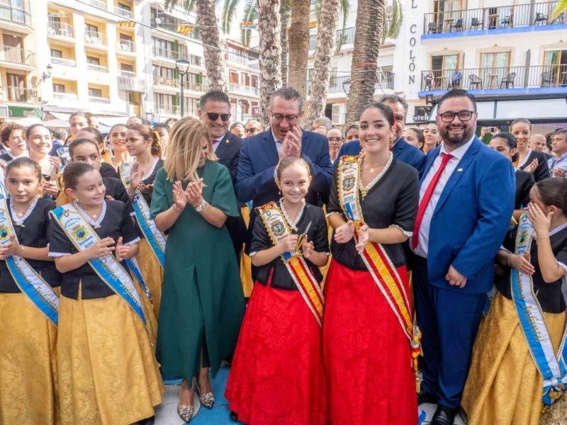 Puestos de la Fira de Productes Típics de la Terra en el Parque de Elche