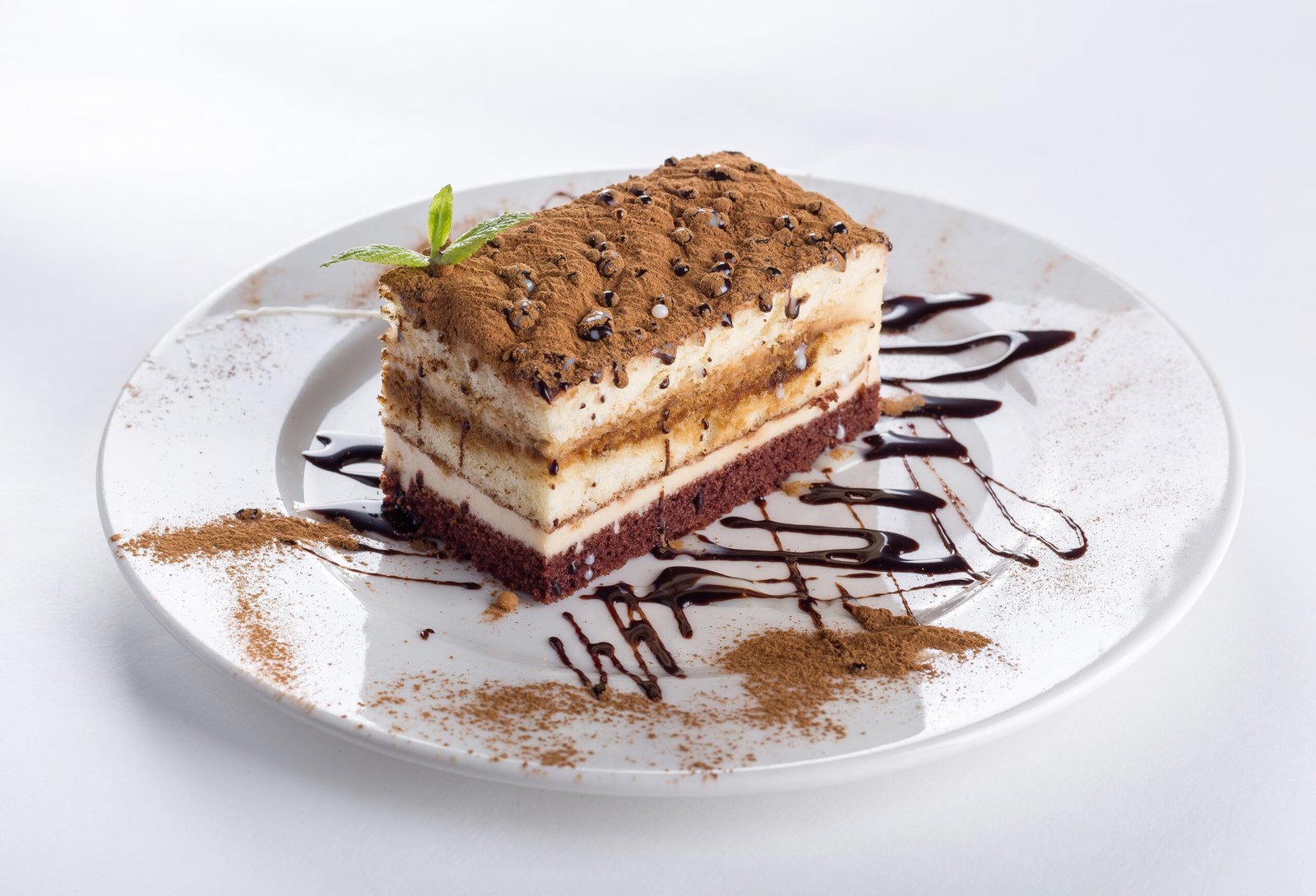 Postre de chocolate del concurso popular