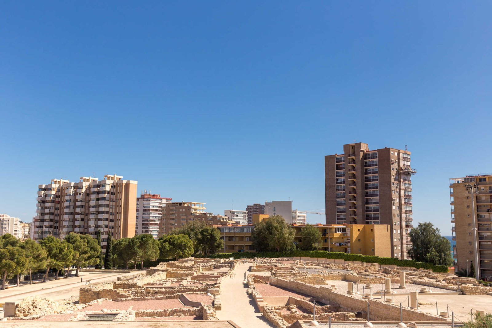Yacimiento arqueológico de Lucentum en el Tossal de Manises, Alicante
