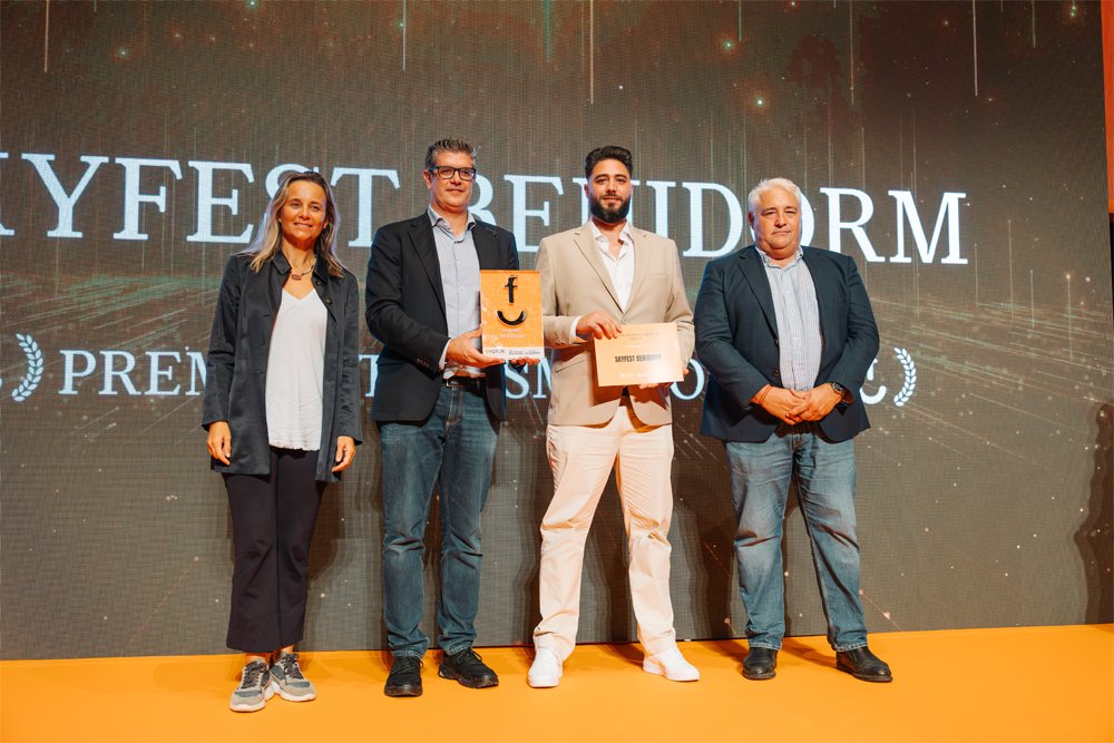 SkyFest Benidorm, premiado por FOTUR como ejemplo de festival de gran formato