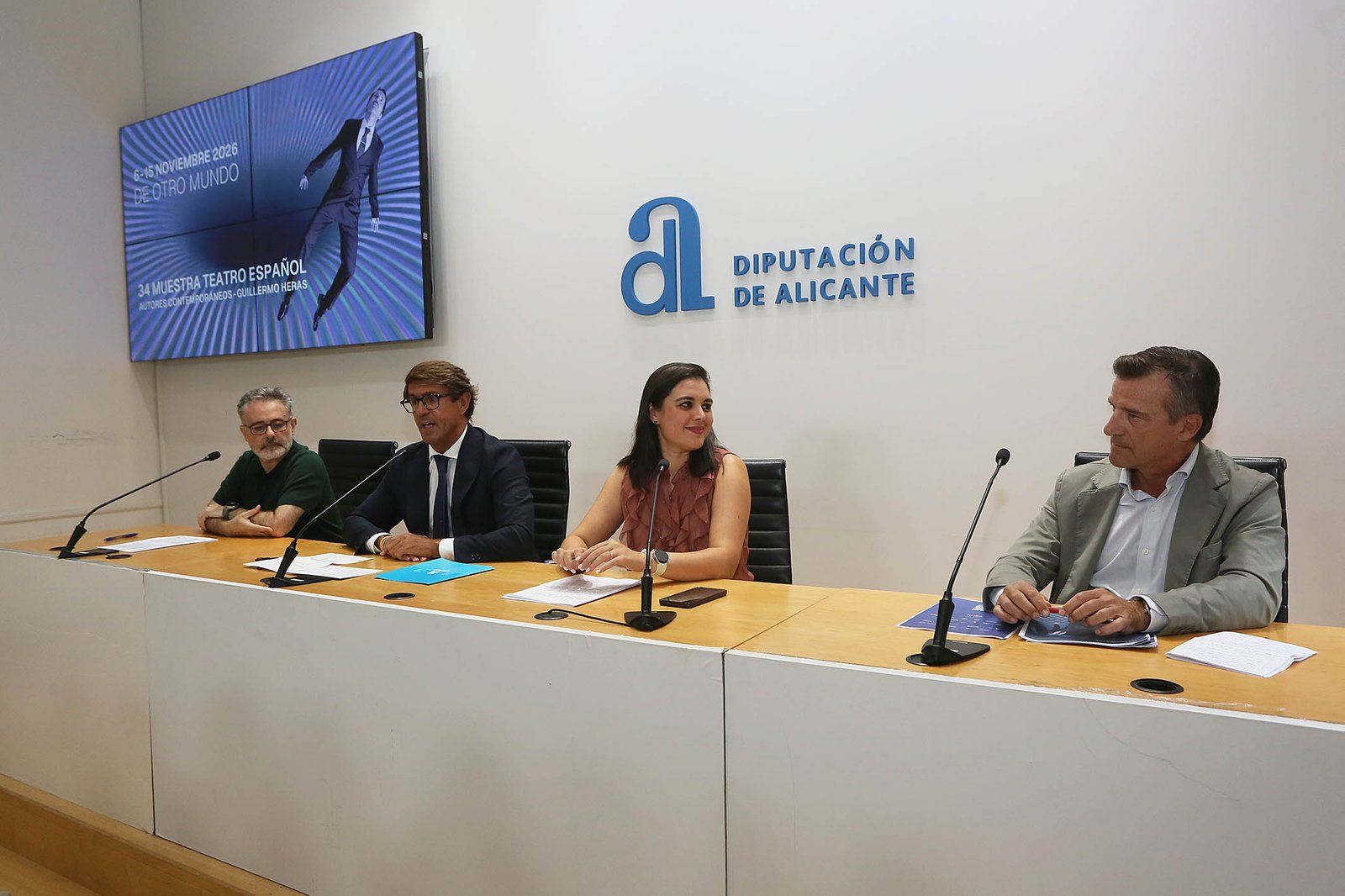 Presentación de la 34ª Muestra de Teatro de Autores Contemporáneos Guillermo Heras